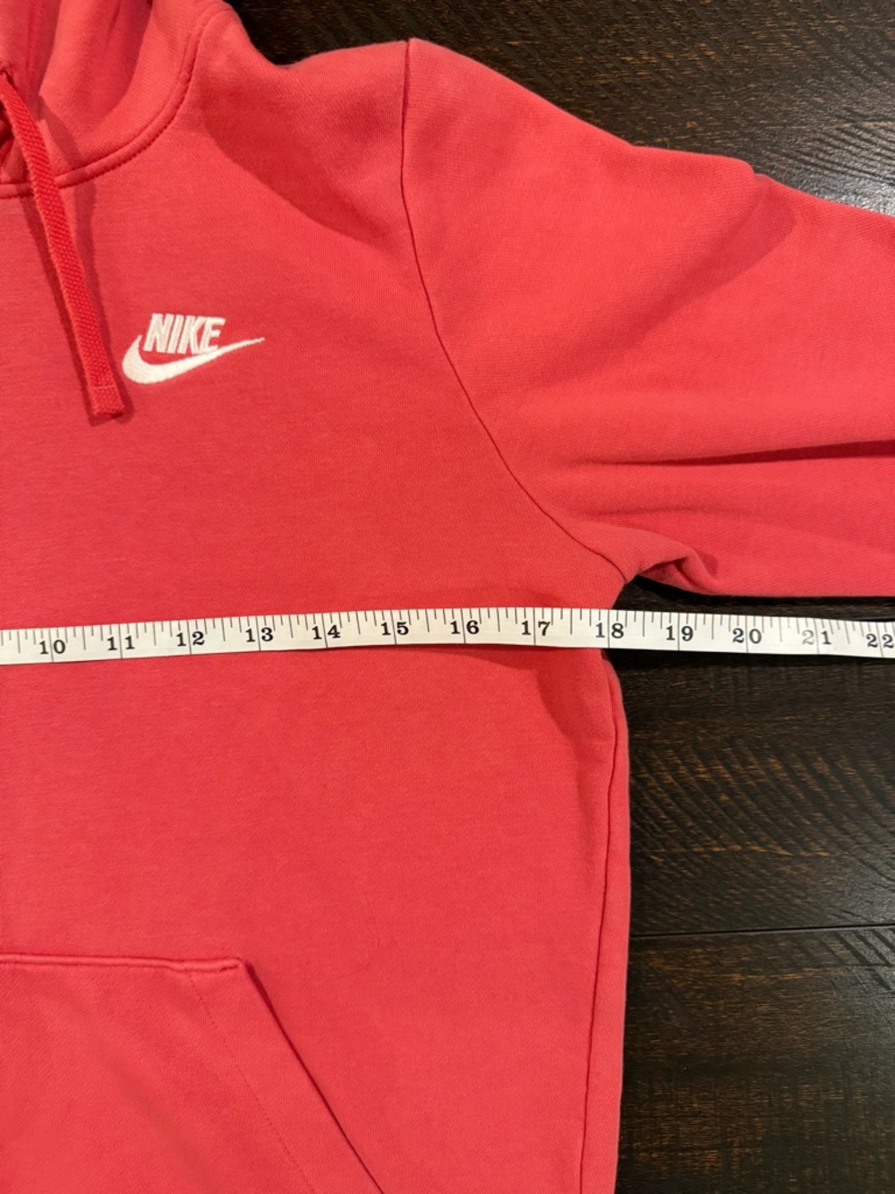 Nike Sportswear Club Fleece Pullover Hoodie Pink XS - Picture 9 of 11